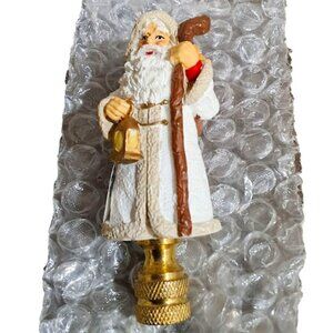 WINTER WONDERLAND #231 Ole St. Nick Lamp Finial - Nostalgic